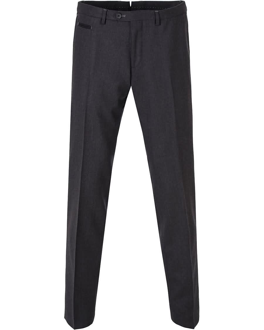 boss wilhelm3 wool trousers charcoal Rosa Billig lfso6